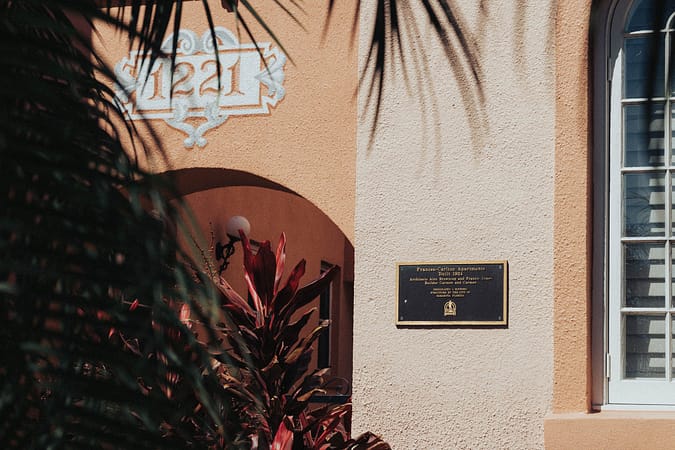 Carlton Apartment Entrance Carlton Apartment Sarasota