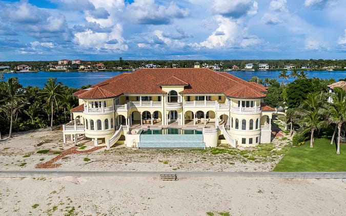 2309-Casey-Key-sarasota-luxury-home 2309 Casey Key Road, a Spanish-style Gulf-to-bay estate on Casey Key